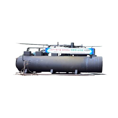 Eco-friendly, ultra-high temperature Polymer, industrial waste, complete combustion incinerator