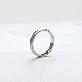 detail image1 Diamond Pattern Silver Ring