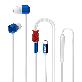 full image Haribo Type-C Wired Earphones Premium Sound Built-in Mic 1.2m Durable Metal Design Sweet & Fun Audio