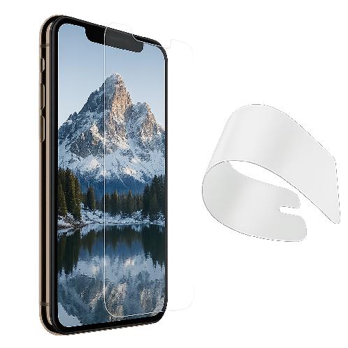 iPhone16Plus / iPhone15Promax / iPhone15Plus Clear AFP 9H Hybrid Glassy Protective Film