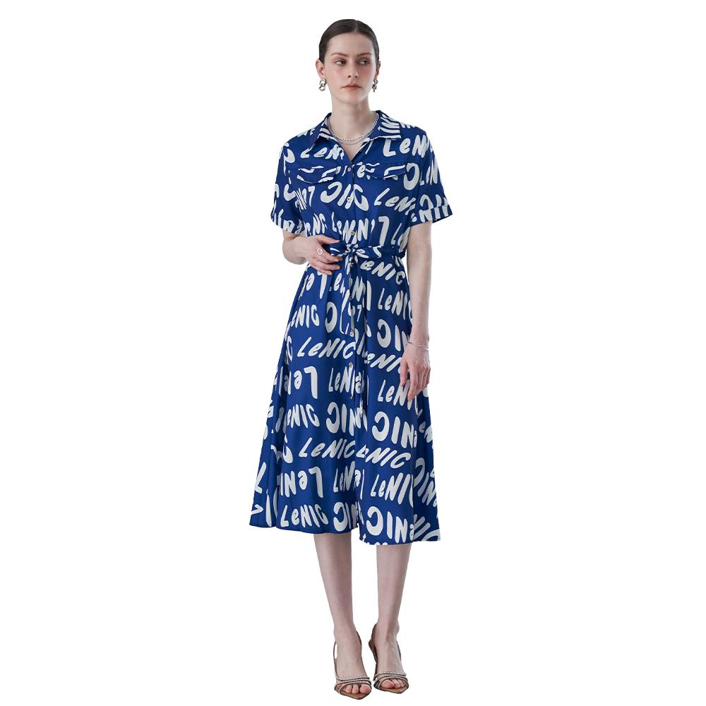 Logo Shirt Dress