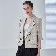 detail image2 Linen Embroidered Volume-Sleeve Short Jacket