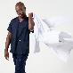 detail image5 Men's-Long-Lab-Coat-LCM-02