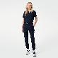 detail image2 Women's-Single-Pocket-Scrub-Top-Eco-Navy