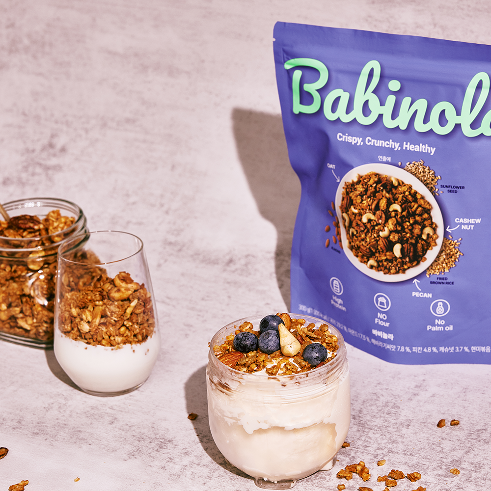 Marocell Babinola Healthy Granola – Natural Maple Flavor, Nut & Seed Mix