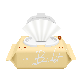 full image Oldam Beige Bidet Wipes