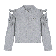 full image Saint Doll Open Shoulder Zip-up