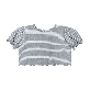 full image Saint Doll Striped Puff T-shirt