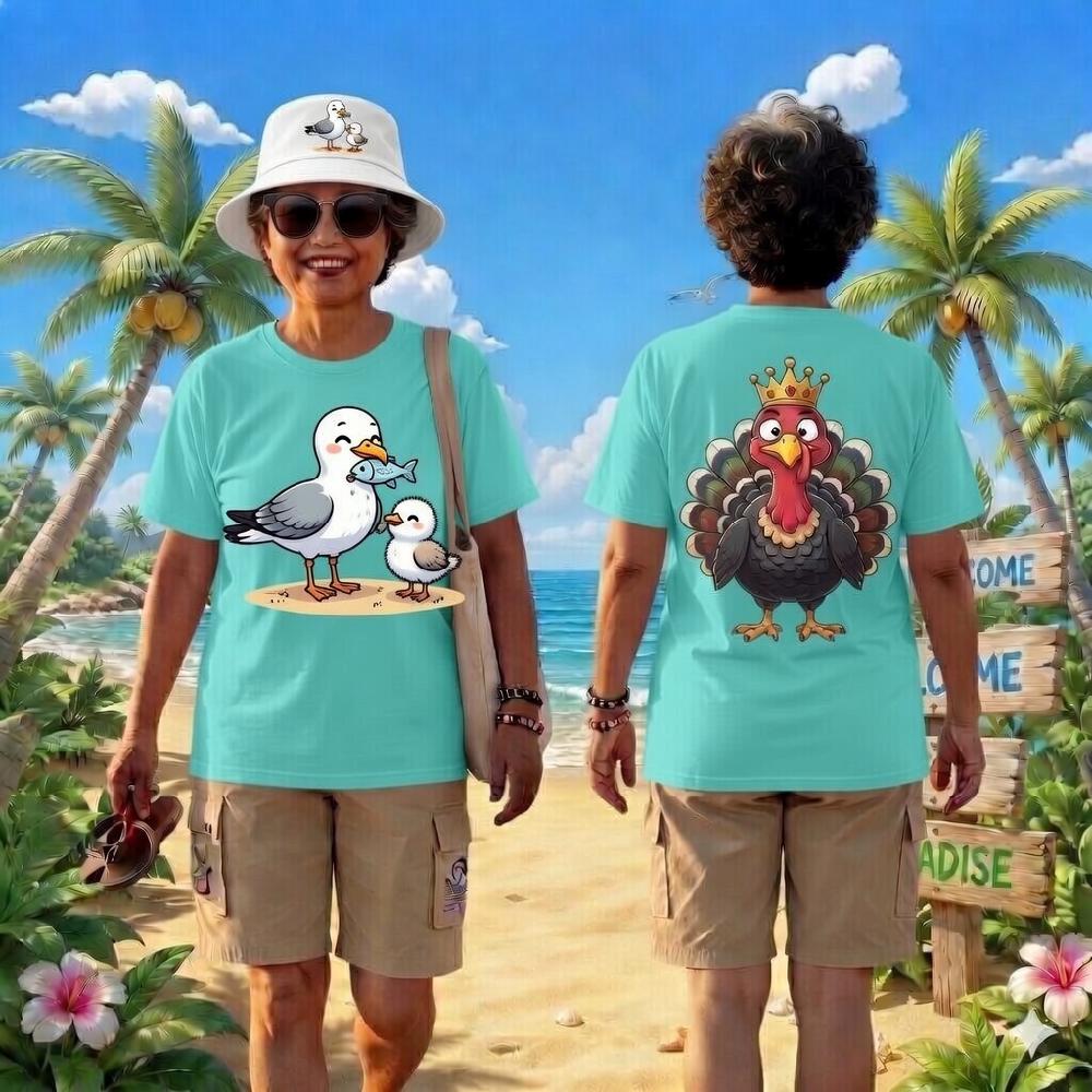 Donkey Mom Character Graphic T-shirt